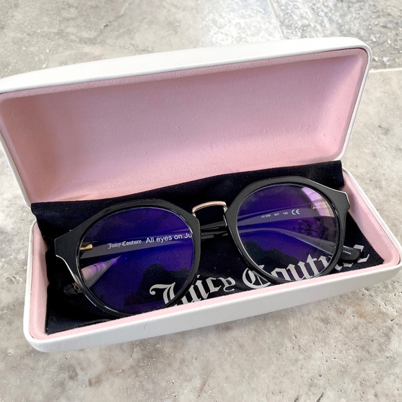Juicy Couture Black + Gold Glasses (Includes Original Case + Cleaning Cloth) - Picture 16 of 16